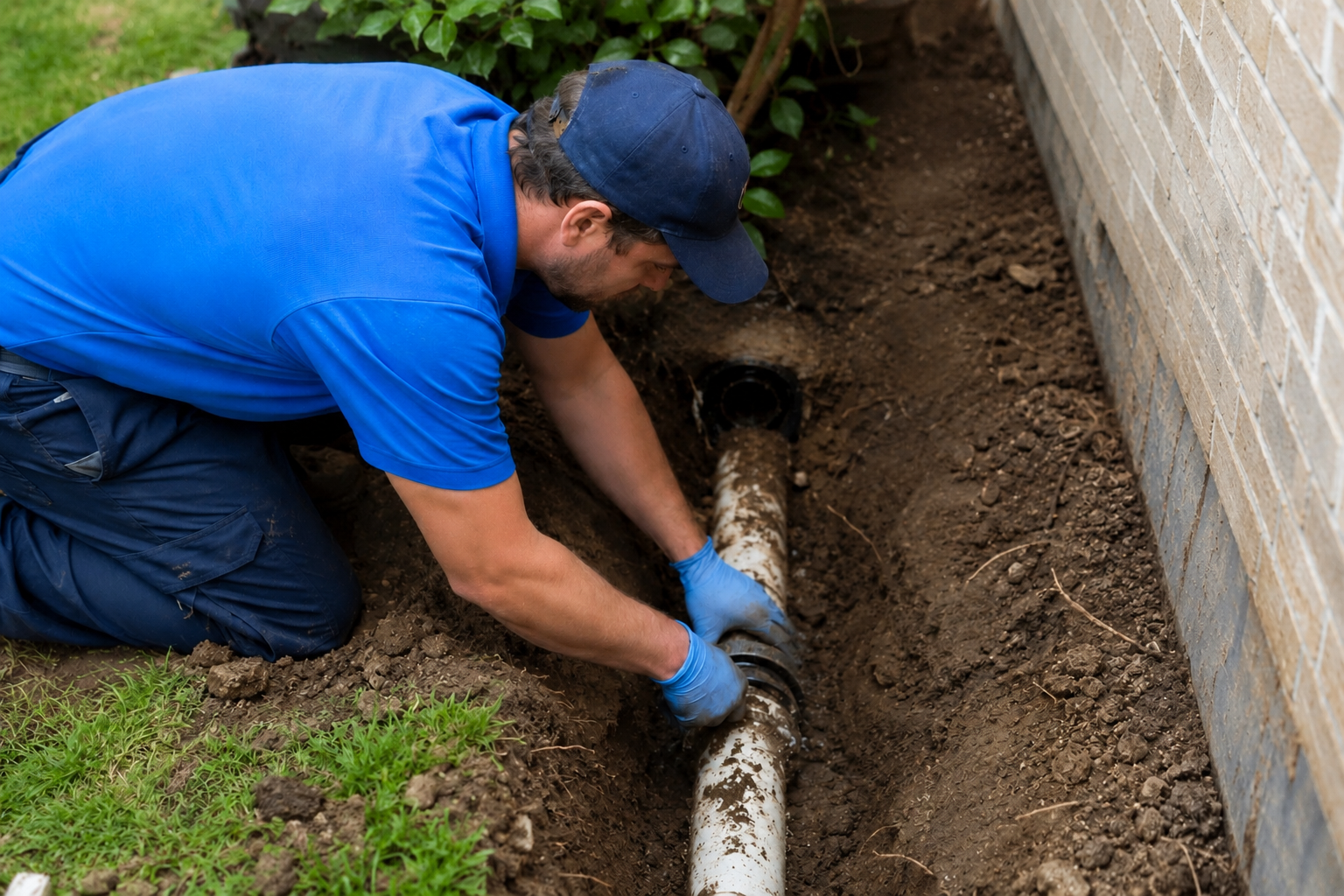Sewer Line Repair — Blue Rapids